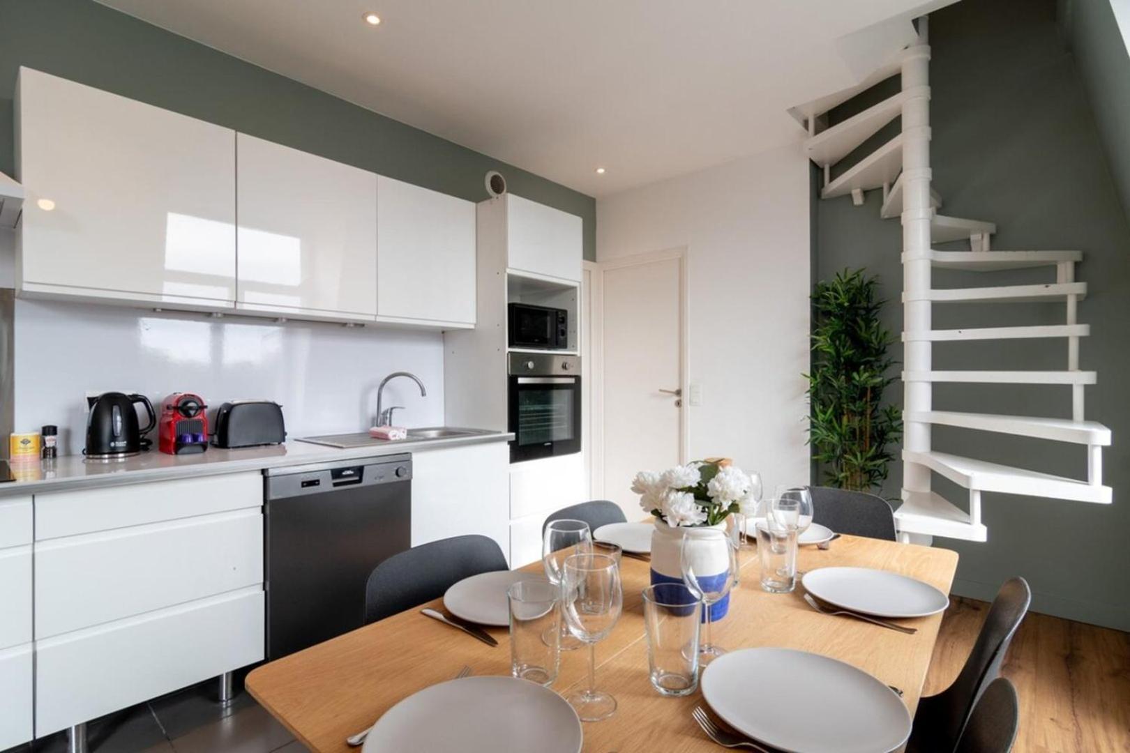 Marcq En Baroeul - Superb Apartment + Parking Ngoại thất bức ảnh
