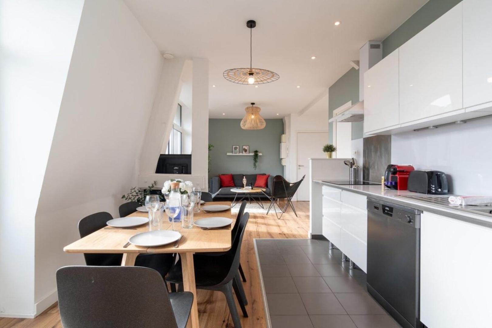 Marcq En Baroeul - Superb Apartment + Parking Ngoại thất bức ảnh