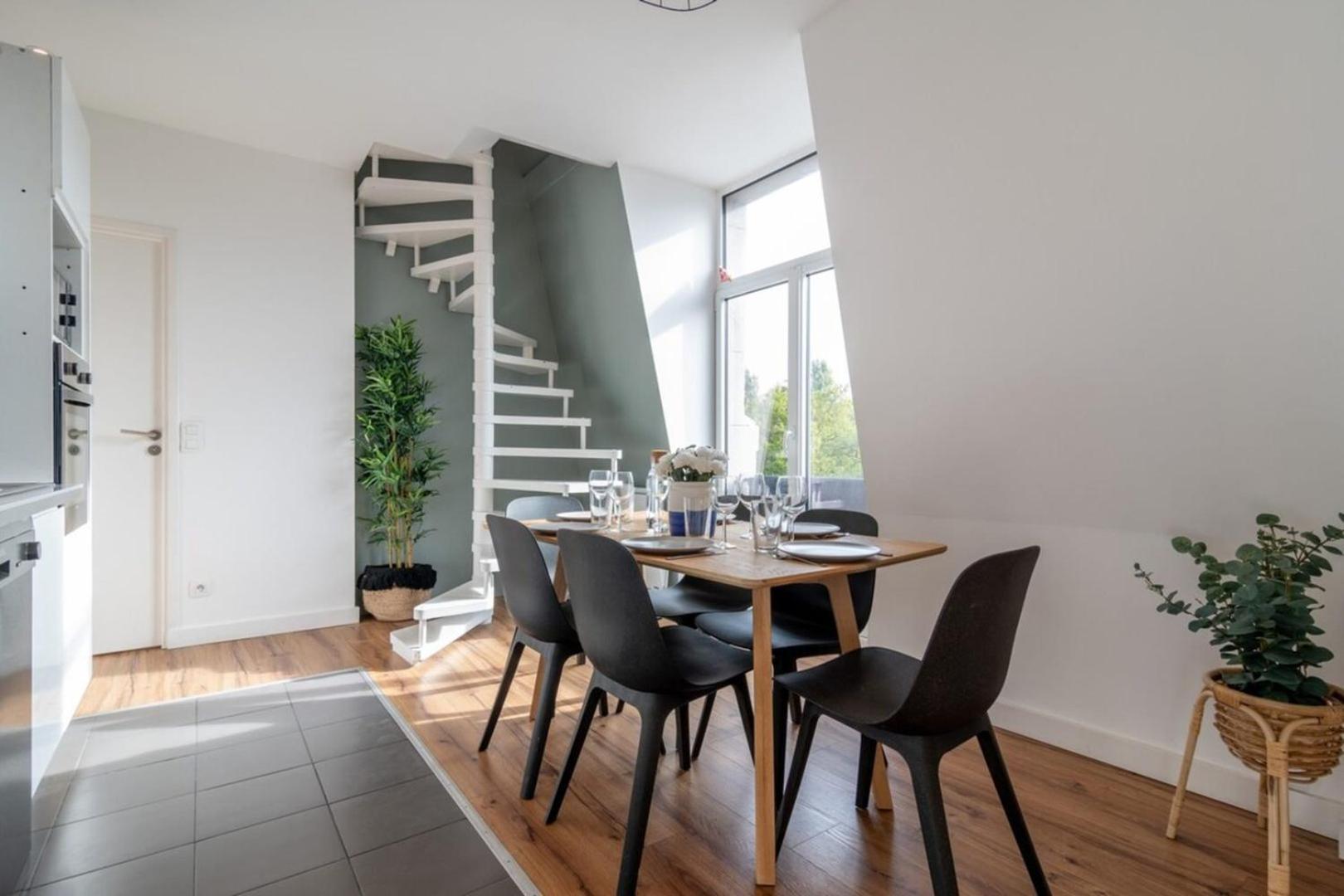 Marcq En Baroeul - Superb Apartment + Parking Ngoại thất bức ảnh